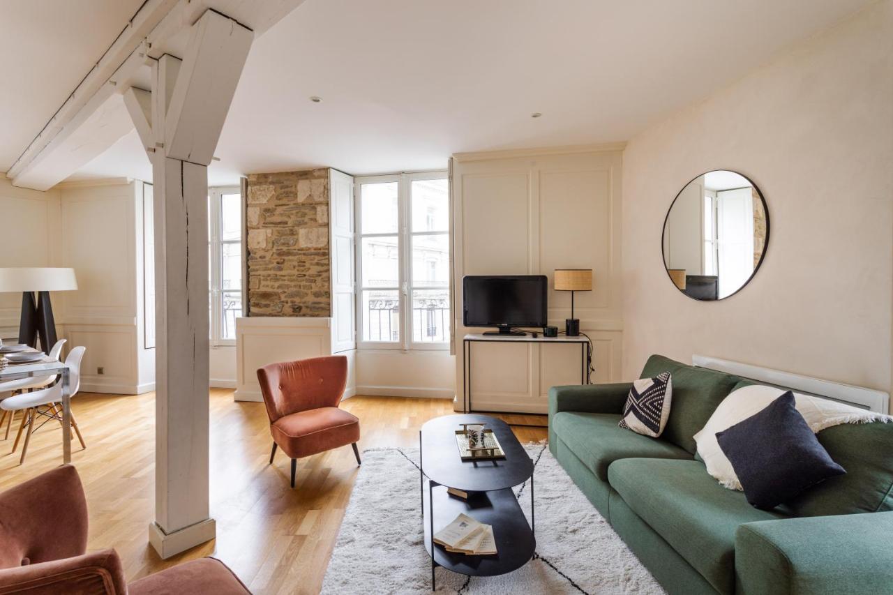 La Tourelle & L'Honore - 2 Appartements Dans Le Centre Historique De Ρεν Εξωτερικό φωτογραφία